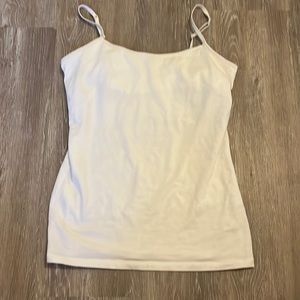 Basic white cami